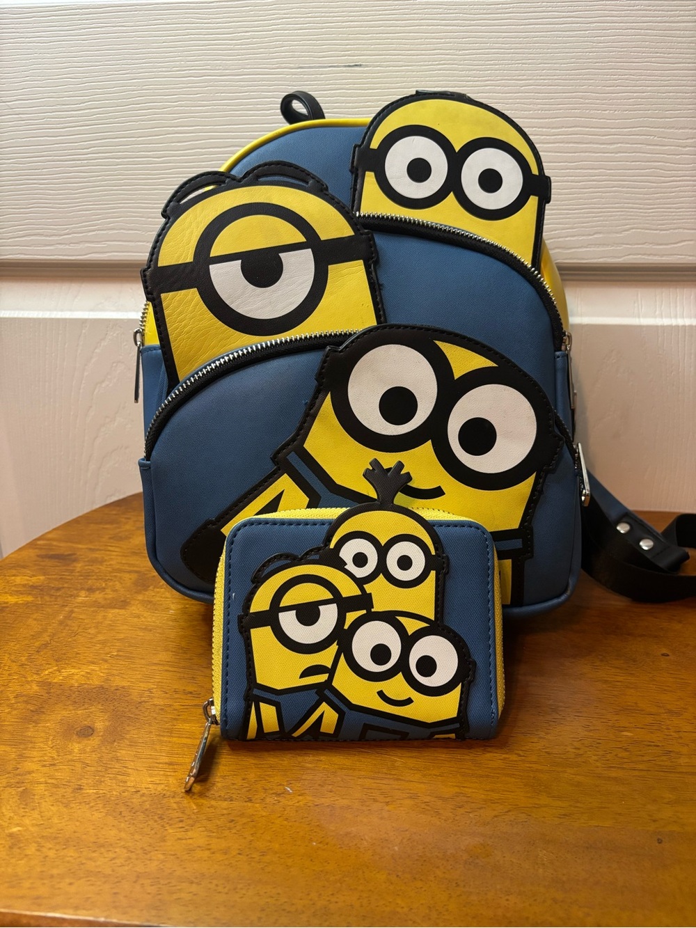 Loungefly Minions Backpack and Wallet Set